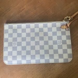 Louis Vuitton wrist wallet white